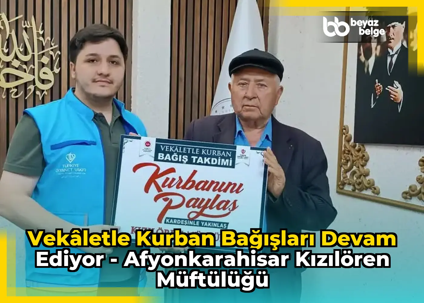 Vekâletle Kurban Bağışları Devam Ediyor - Afyonkarahisar KızılÖren Müftülüğü