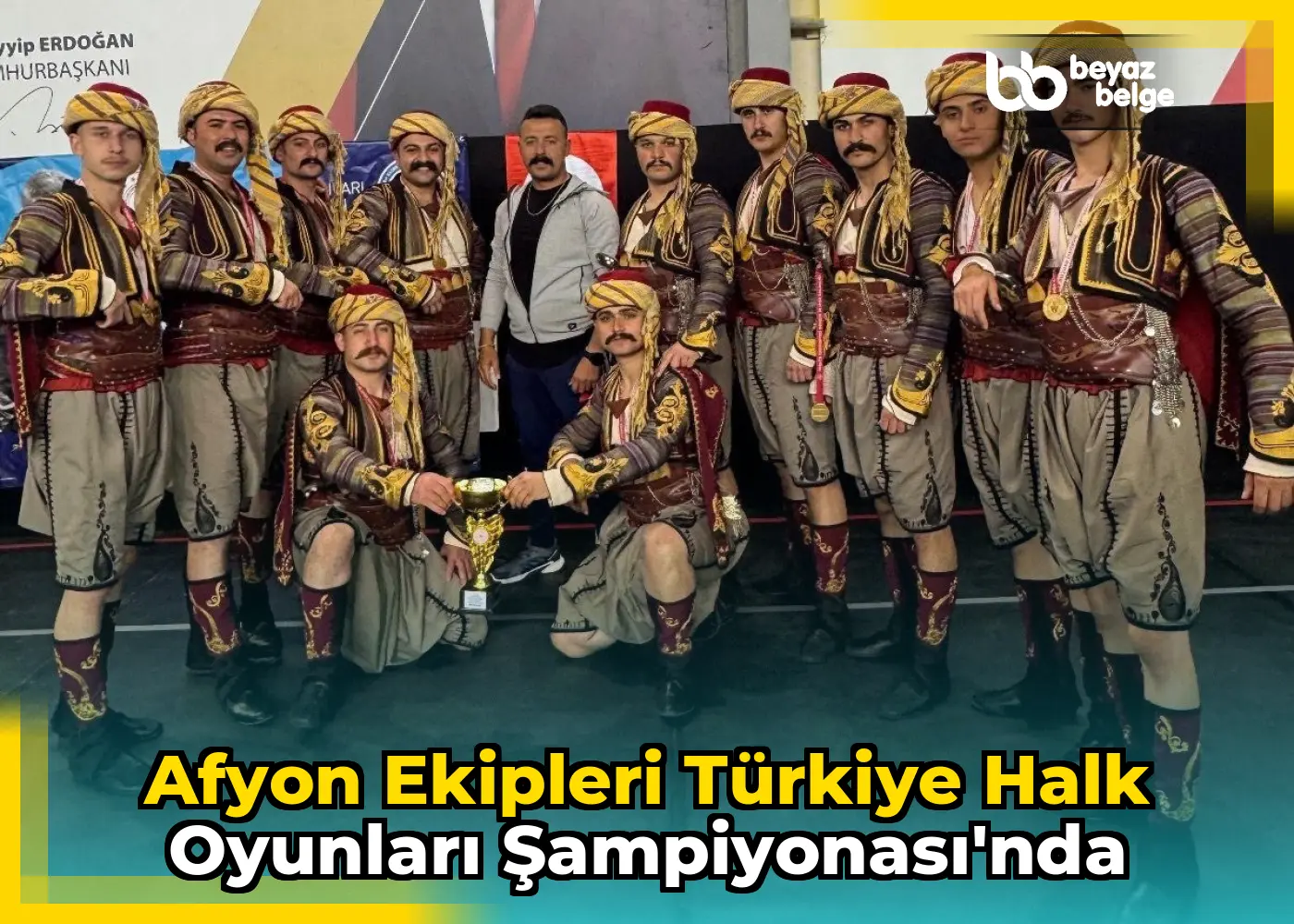 Afyon Ekipleri Türkiye Halk Oyunları Şampiyonası'nda