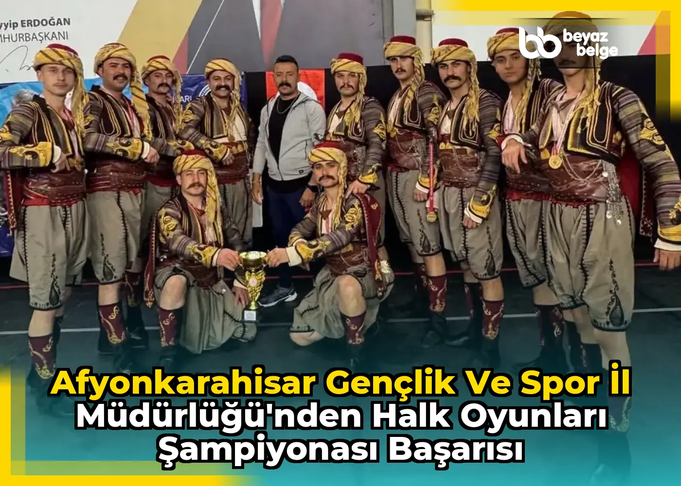 Afyonkarahisar Gençlik ve Spor İl Müdürlüğü'nden Halk Oyunları Şampiyonası Başarısı