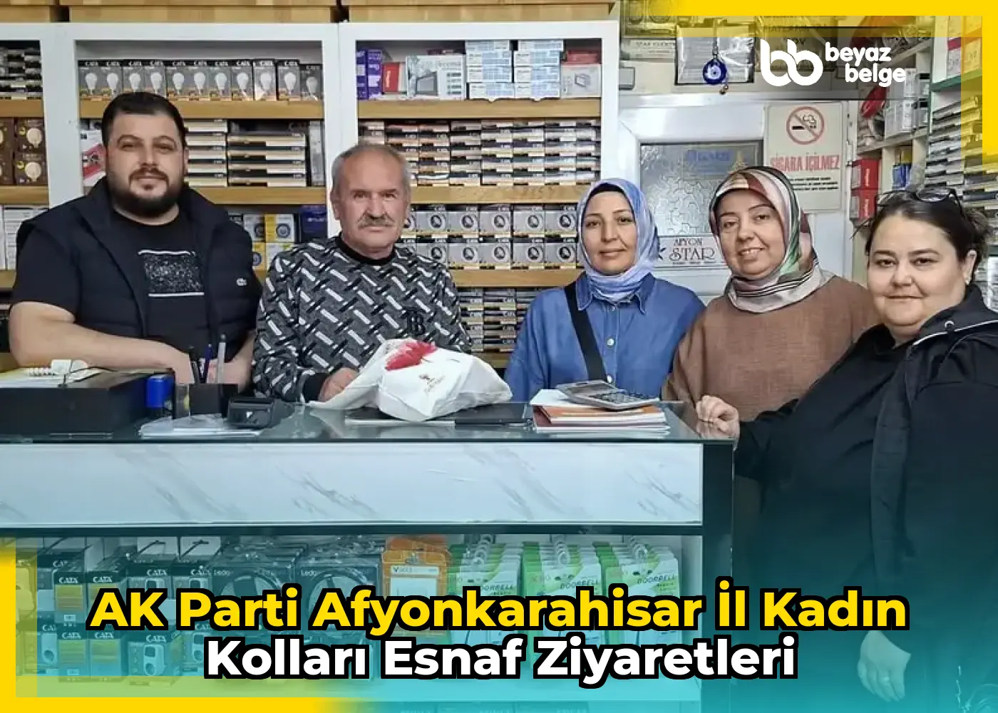 AK Parti Afyonkarahisar İl Kadın Kolları Esnaf Ziyaretleri
