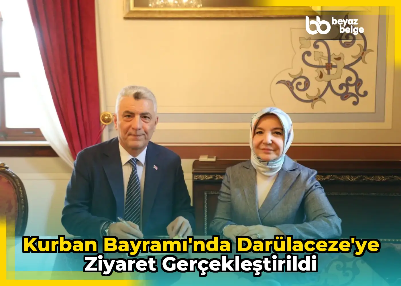 Kurban Bayramı'nda Darülaceze'ye ziyaret gerçekleştirildi