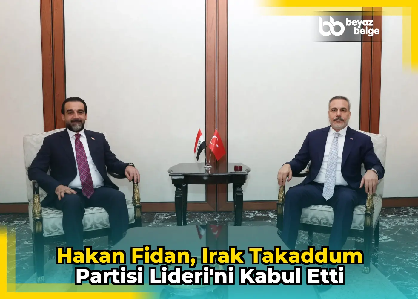 Hakan Fidan, Irak Takaddum Partisi Lideri'ni kabul etti