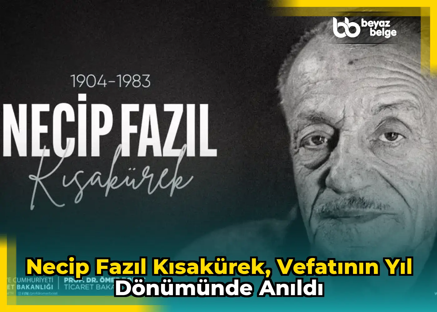 Necip Fazıl Kısakürek, vefatının yıl dönümünde anıldı