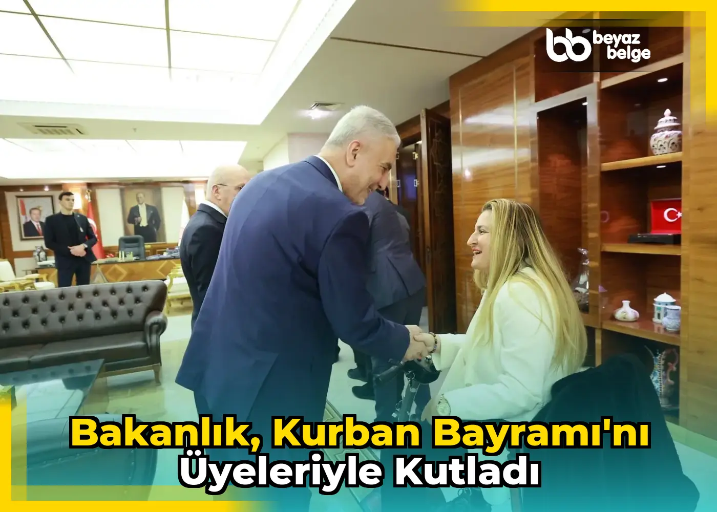 Bakanlık, Kurban Bayramı'nı Üyeleriyle Kutladı