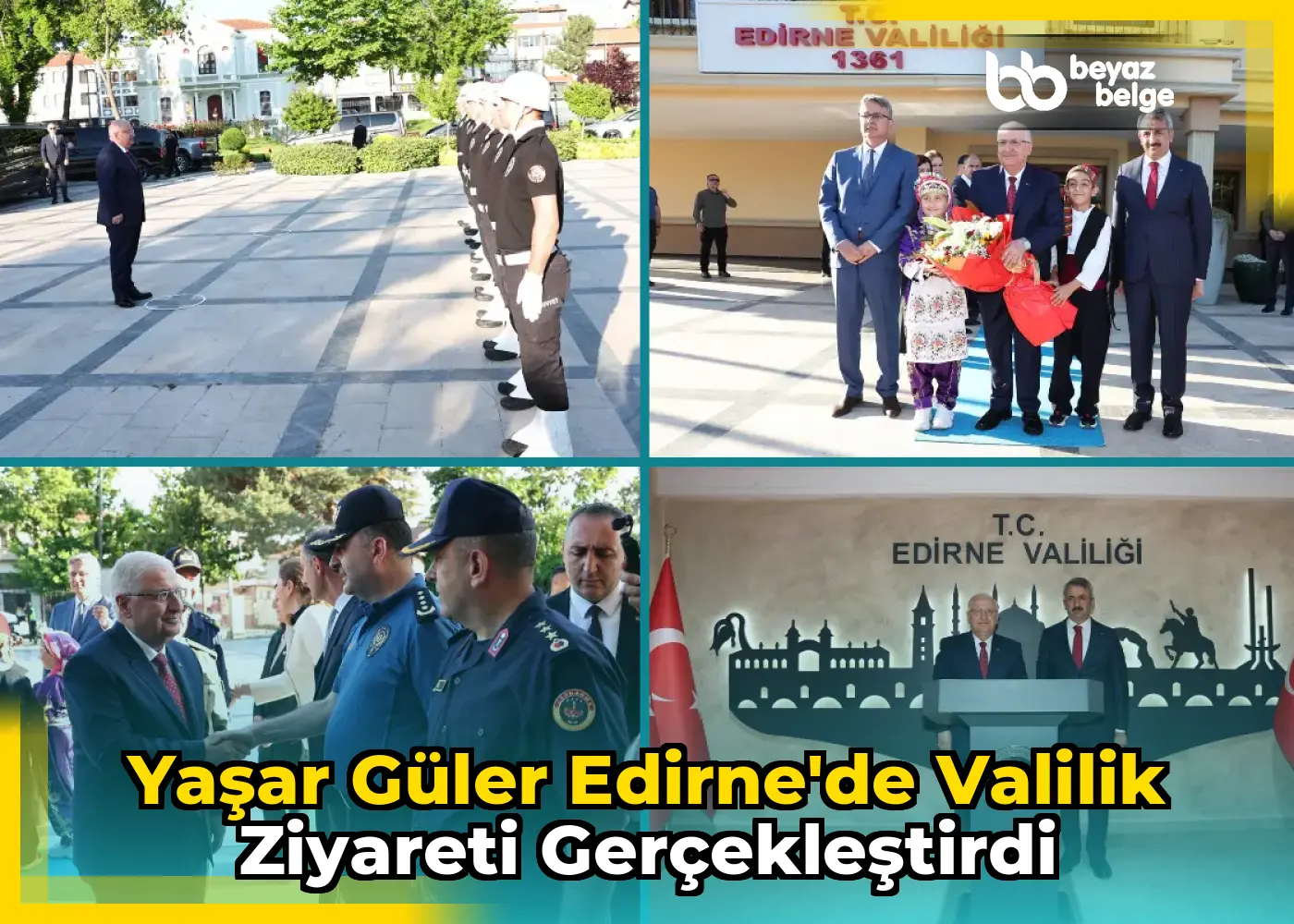 Yaşar Güler Edirne'de Valilik Ziyareti Gerçekleştirdi