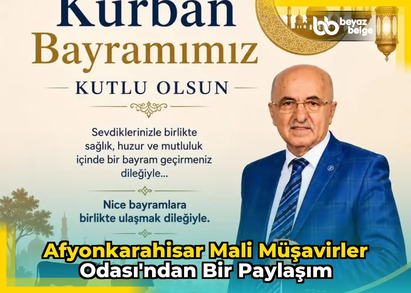 Afyonkarahisar Mali Müşavirler Odası'ndan Bir Paylaşım