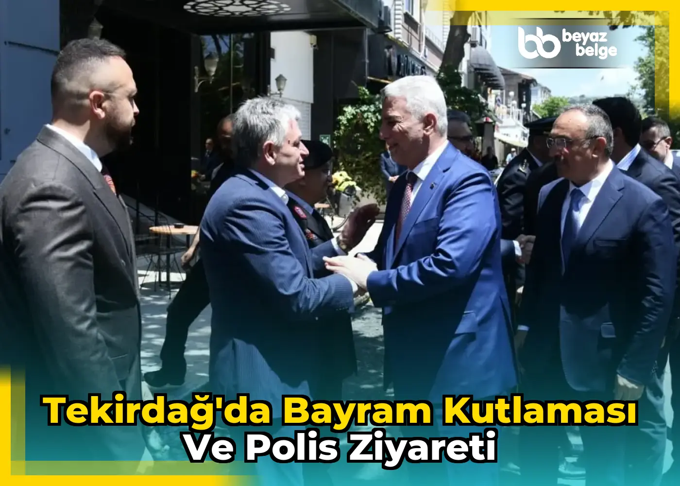 Tekirdağ'da Bayram Kutlaması ve Polis Ziyareti