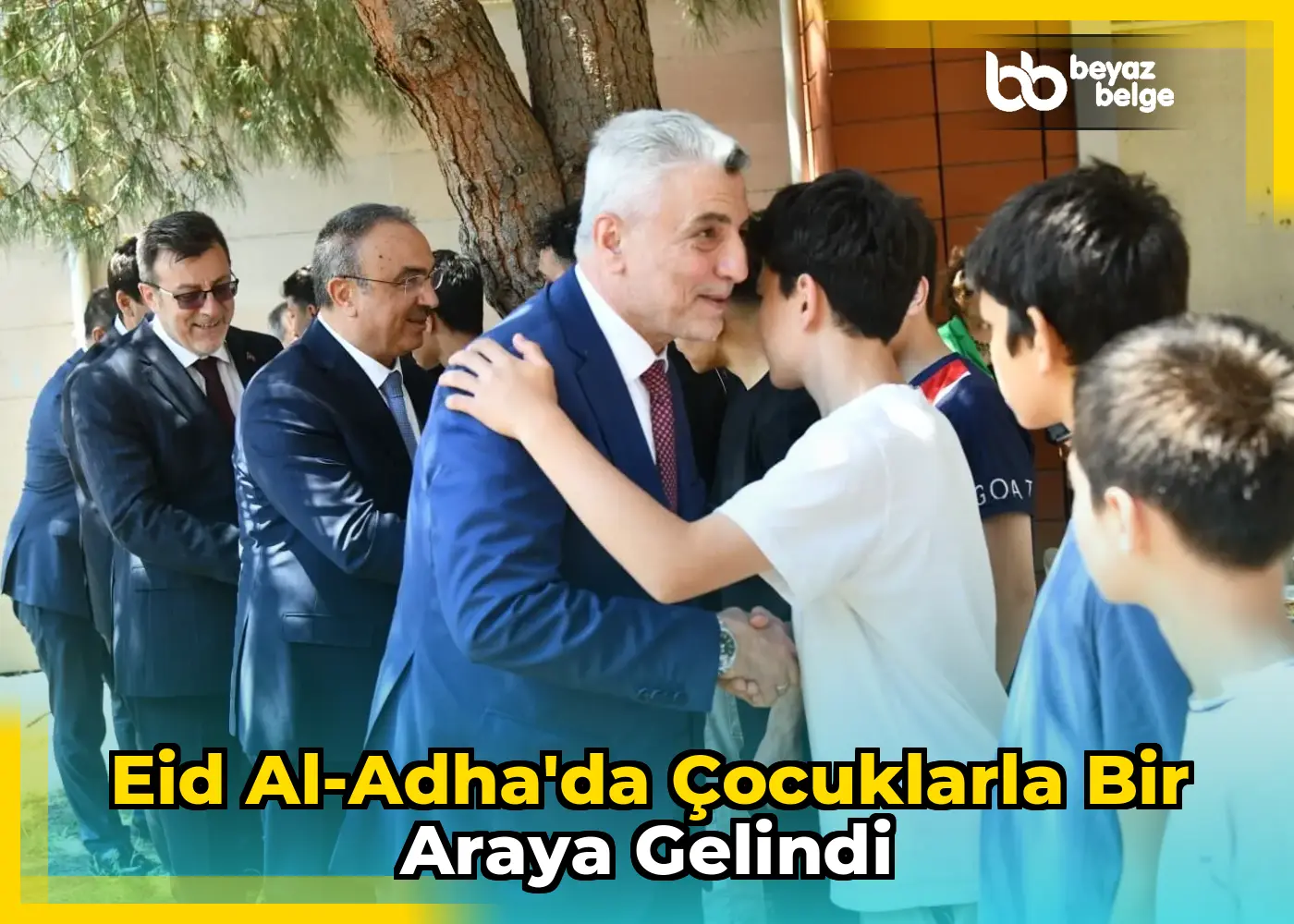 Eid al-Adha'da çocuklarla bir araya gelindi