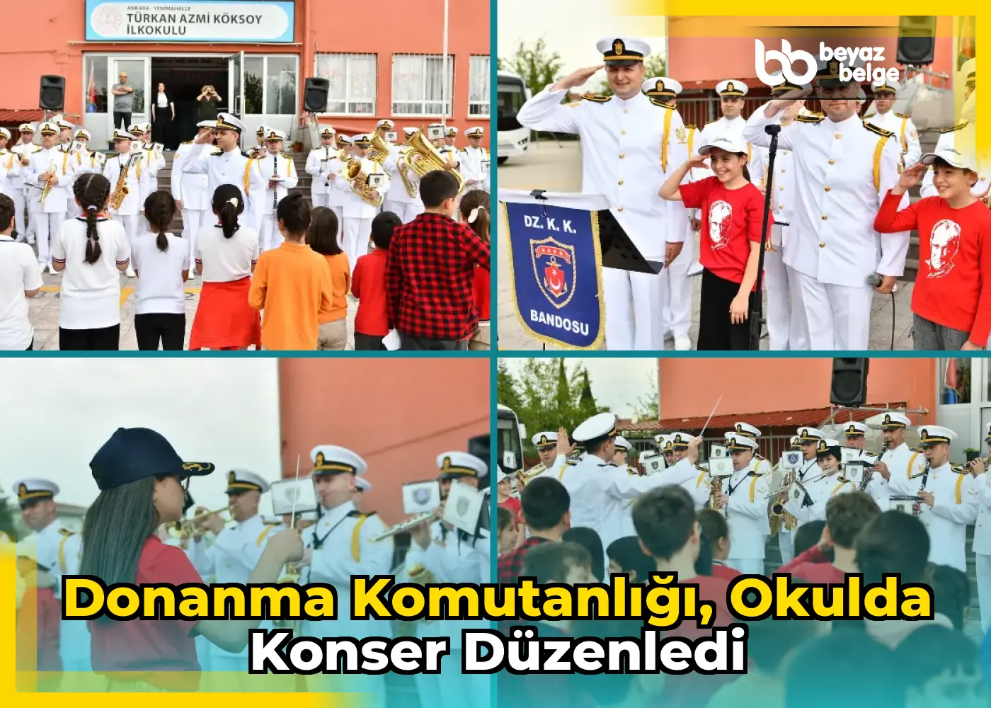 Donanma Komutanlığı, okulda konser düzenledi