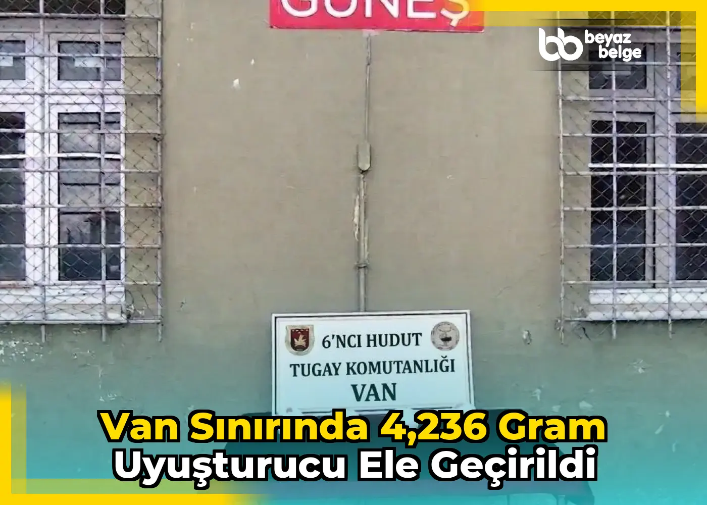 Van sınırında 4,236 gram uyuşturucu ele geçirildi