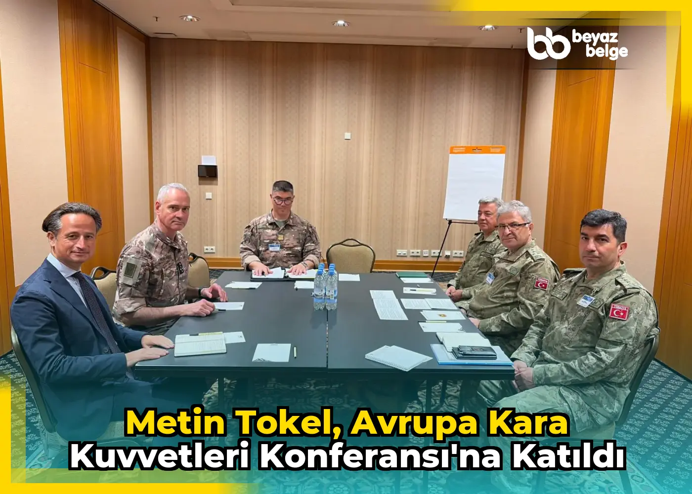 Metin Tokel, Avrupa Kara Kuvvetleri Konferansı'na katıldı