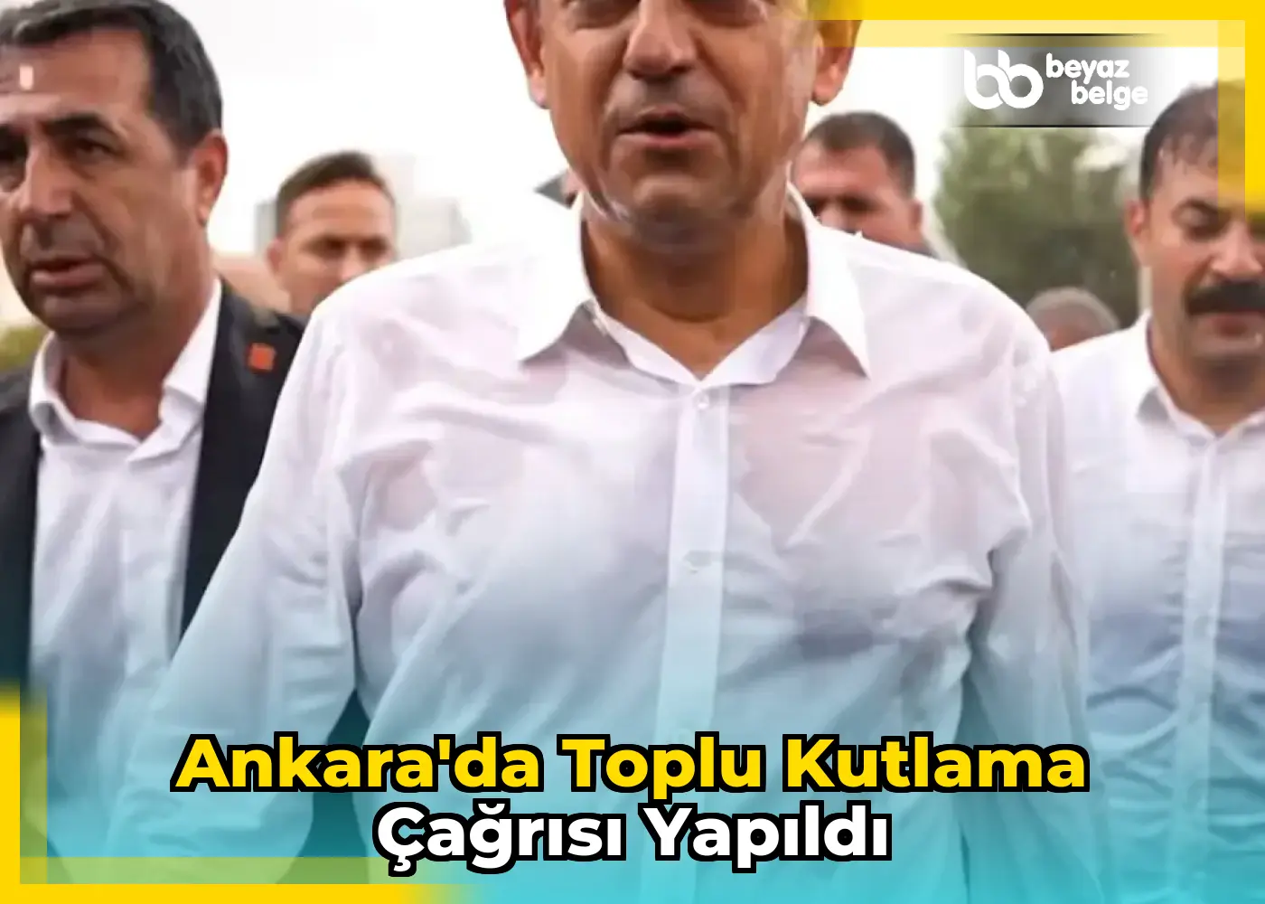 Ankara'da toplu kutlama çağrısı yapıldı