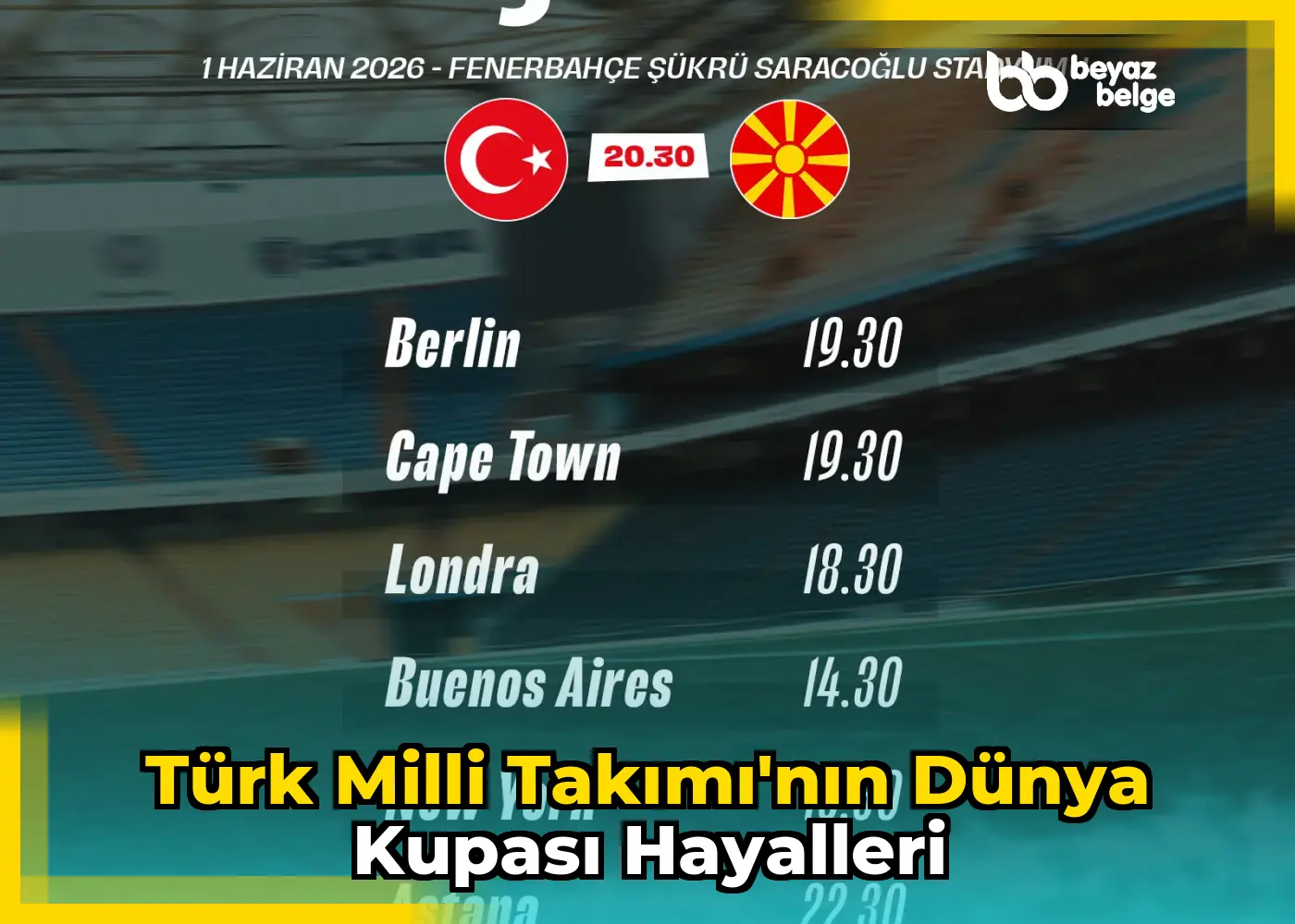 Türk Milli Takımı'nın Dünya Kupası Hayalleri