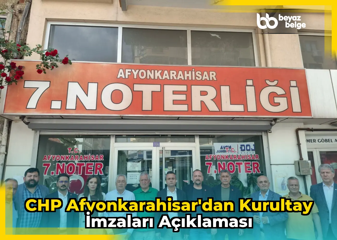 CHP Afyonkarahisar'dan Kurultay İmzaları Açıklaması