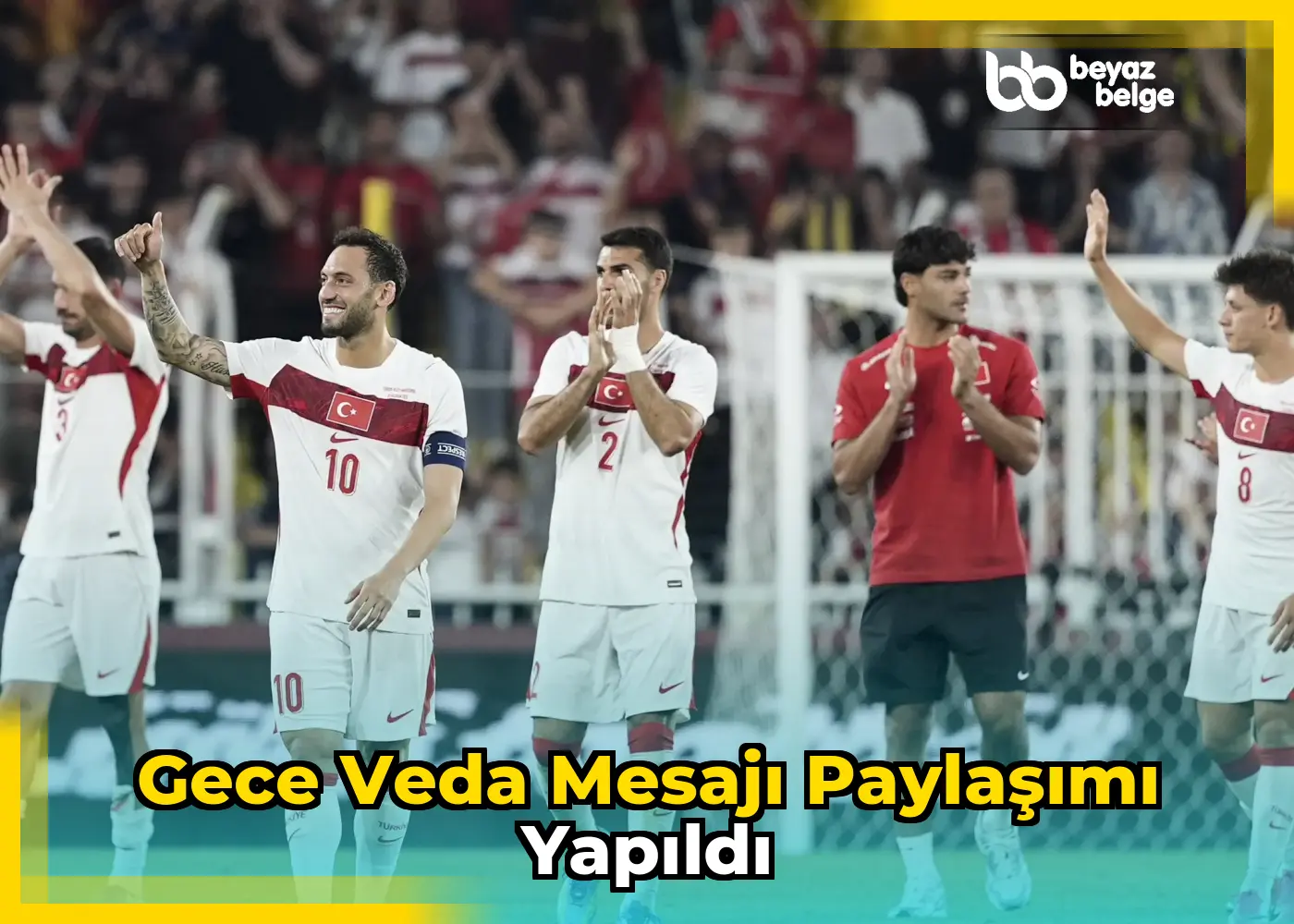 Gece veda mesajı paylaşımı yapıldı