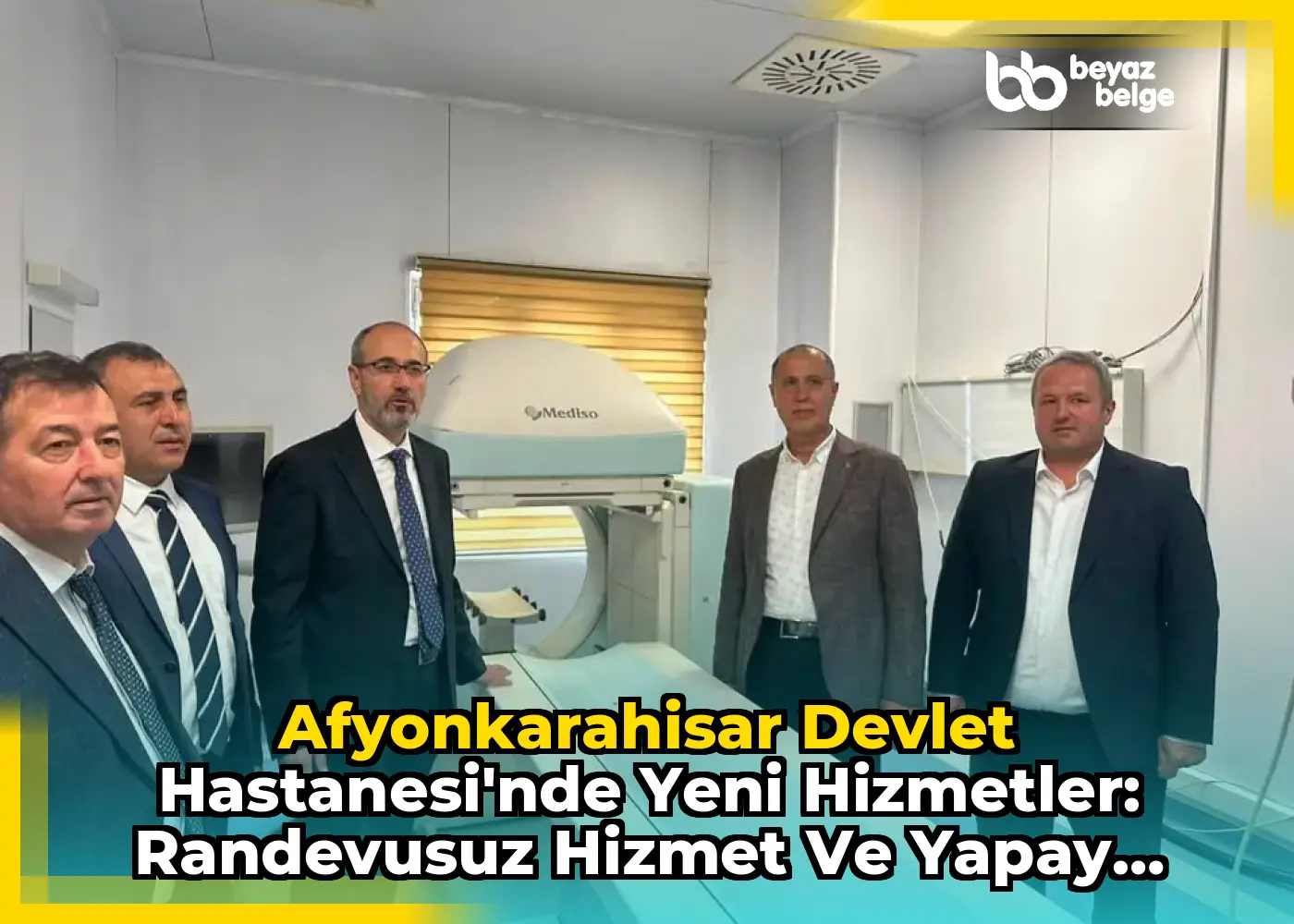 Afyonkarahisar Devlet Hastanesi'nde Yeni Hizmetler: Randevusuz Hizmet ve Yapay Zeka Destekli Cihaz
