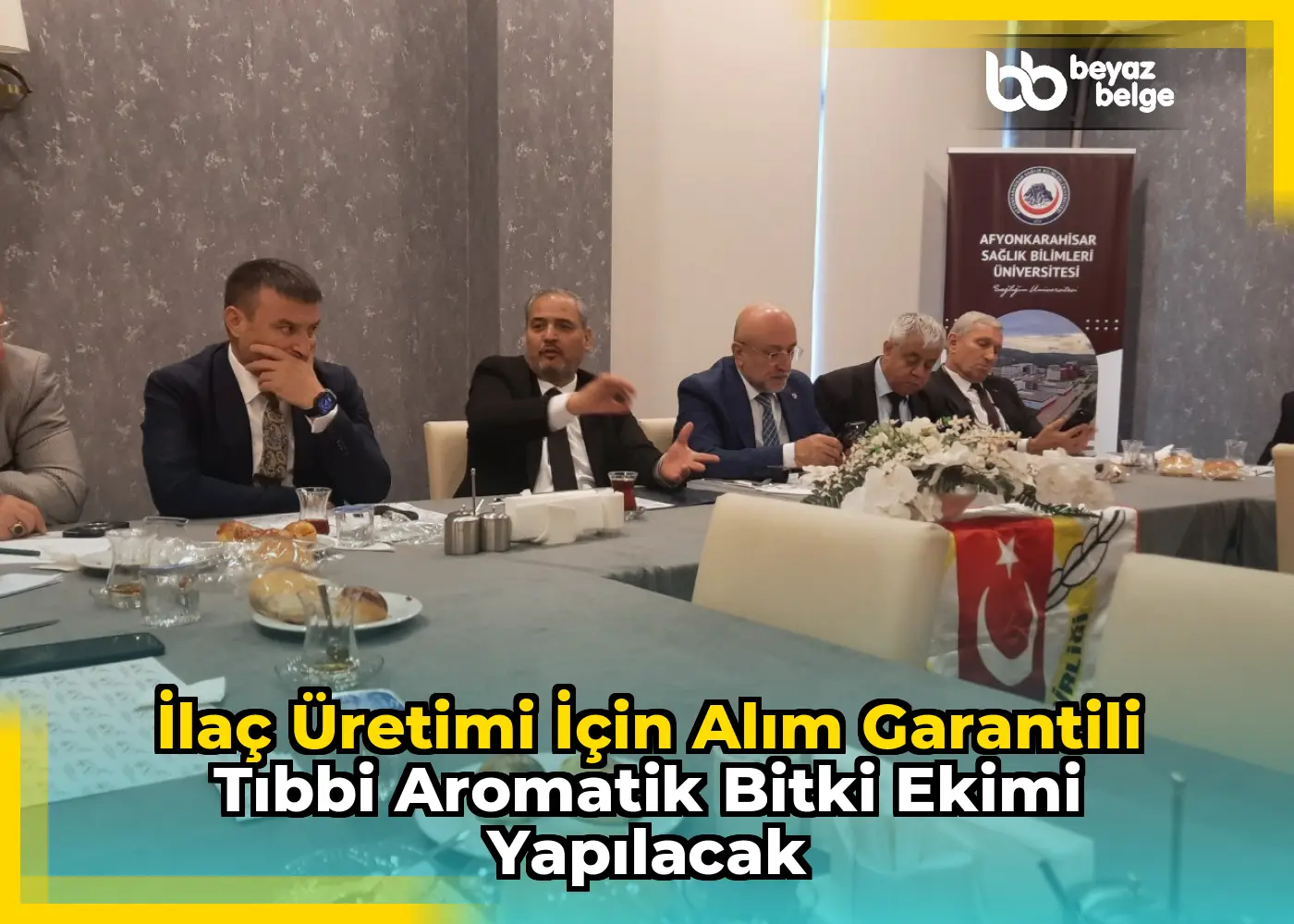 İlaç Üretimi İçin alım garantili Tıbbi Aromatik Bitki ekimi yapılacak