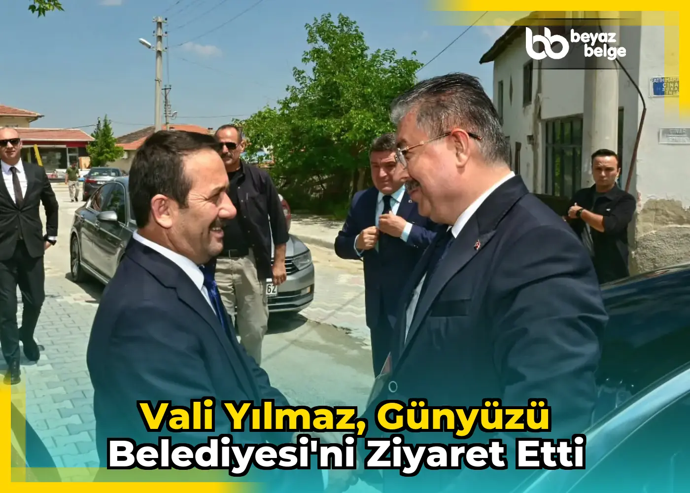 Vali Yılmaz, Günyüzü Belediyesi'ni ziyaret etti