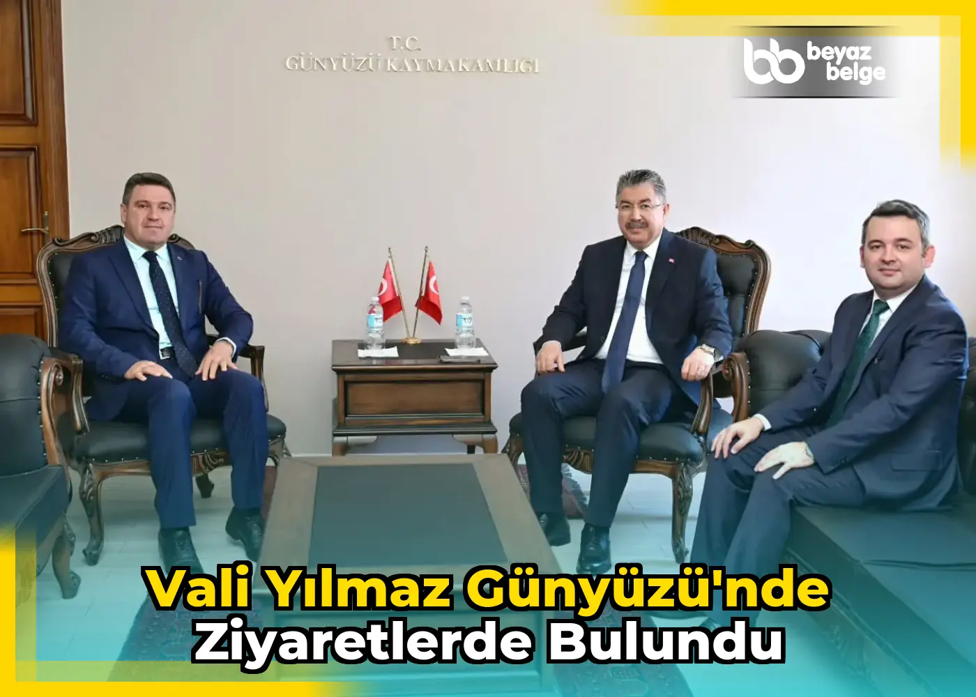 Vali Yılmaz Günyüzü'nde ziyaretlerde bulundu