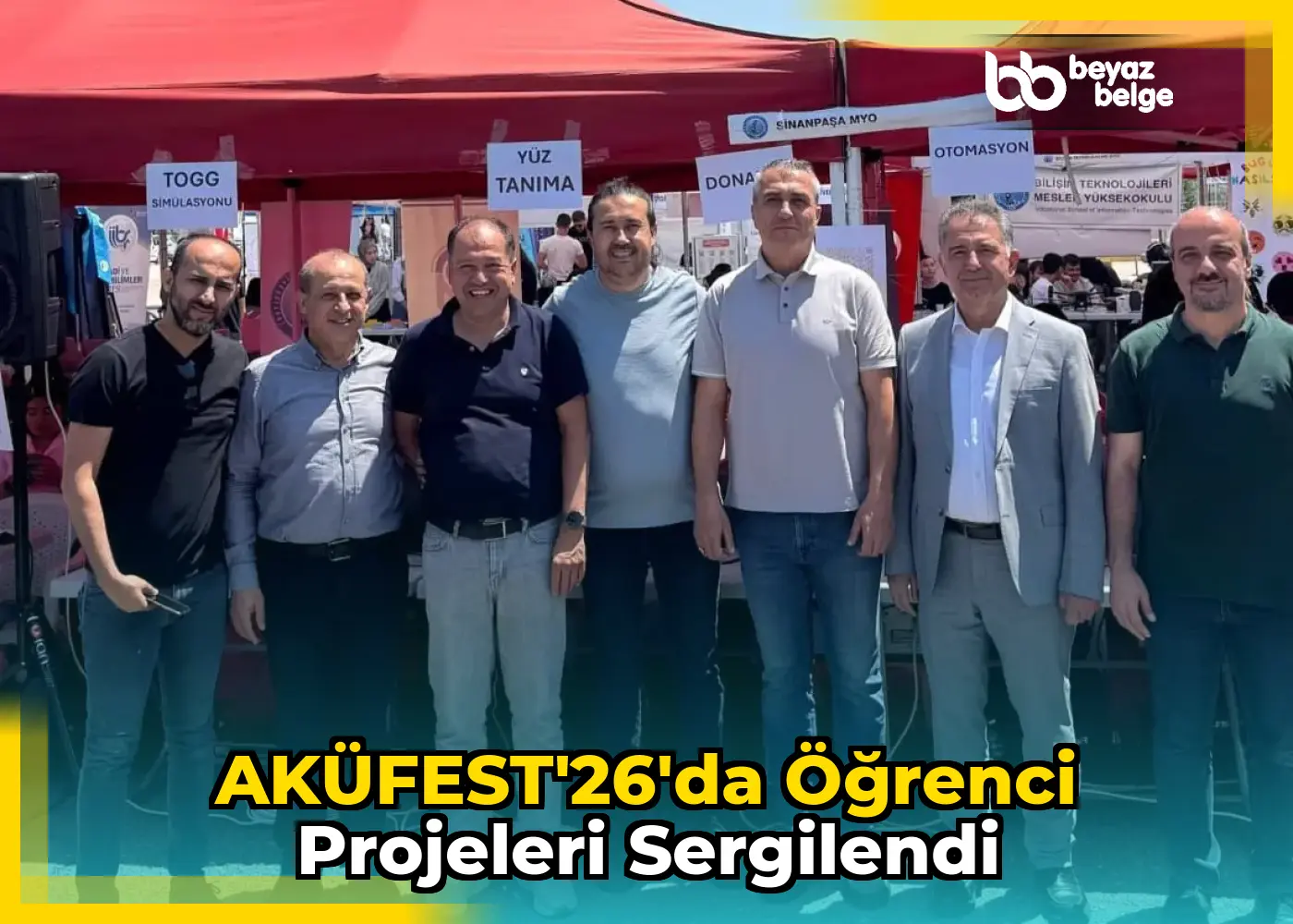 AKÜFEST'26'da Öğrenci Projeleri Sergilendi