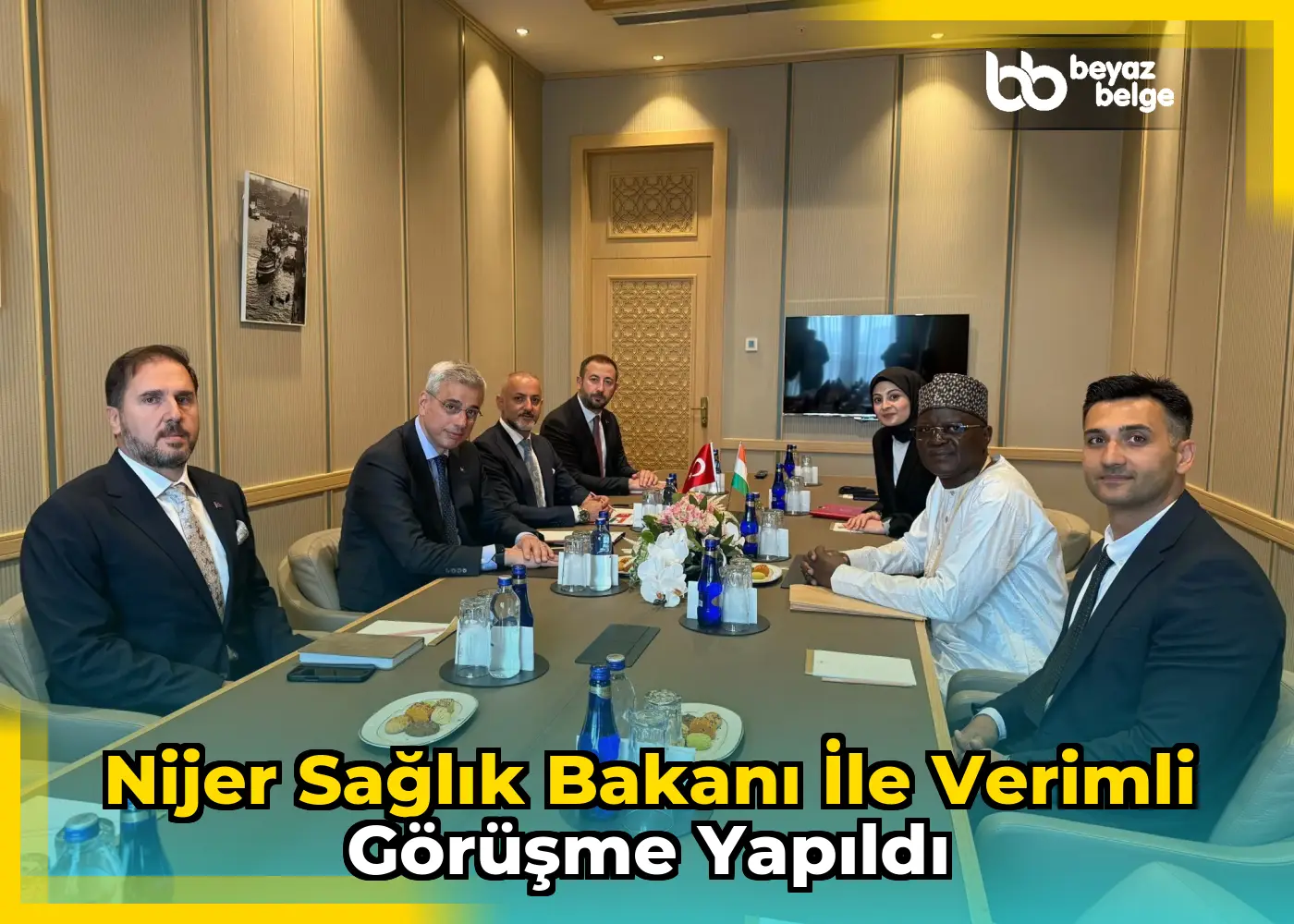 Nijer Sağlık Bakanı ile verimli görüşme yapıldı
