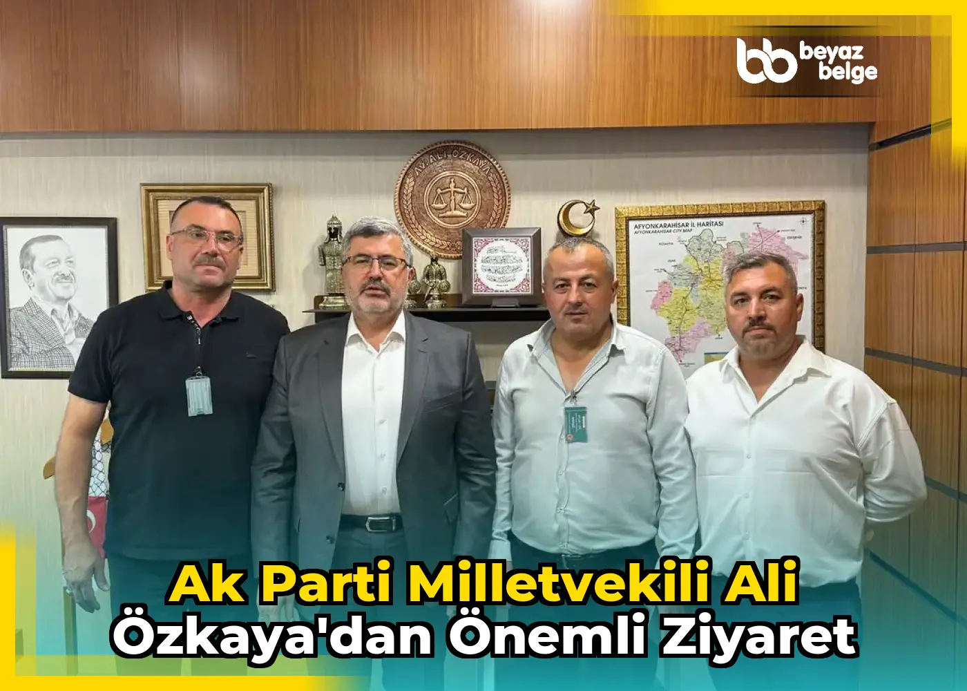 Ak Parti Milletvekili Ali Özkaya'dan Önemli Ziyaret