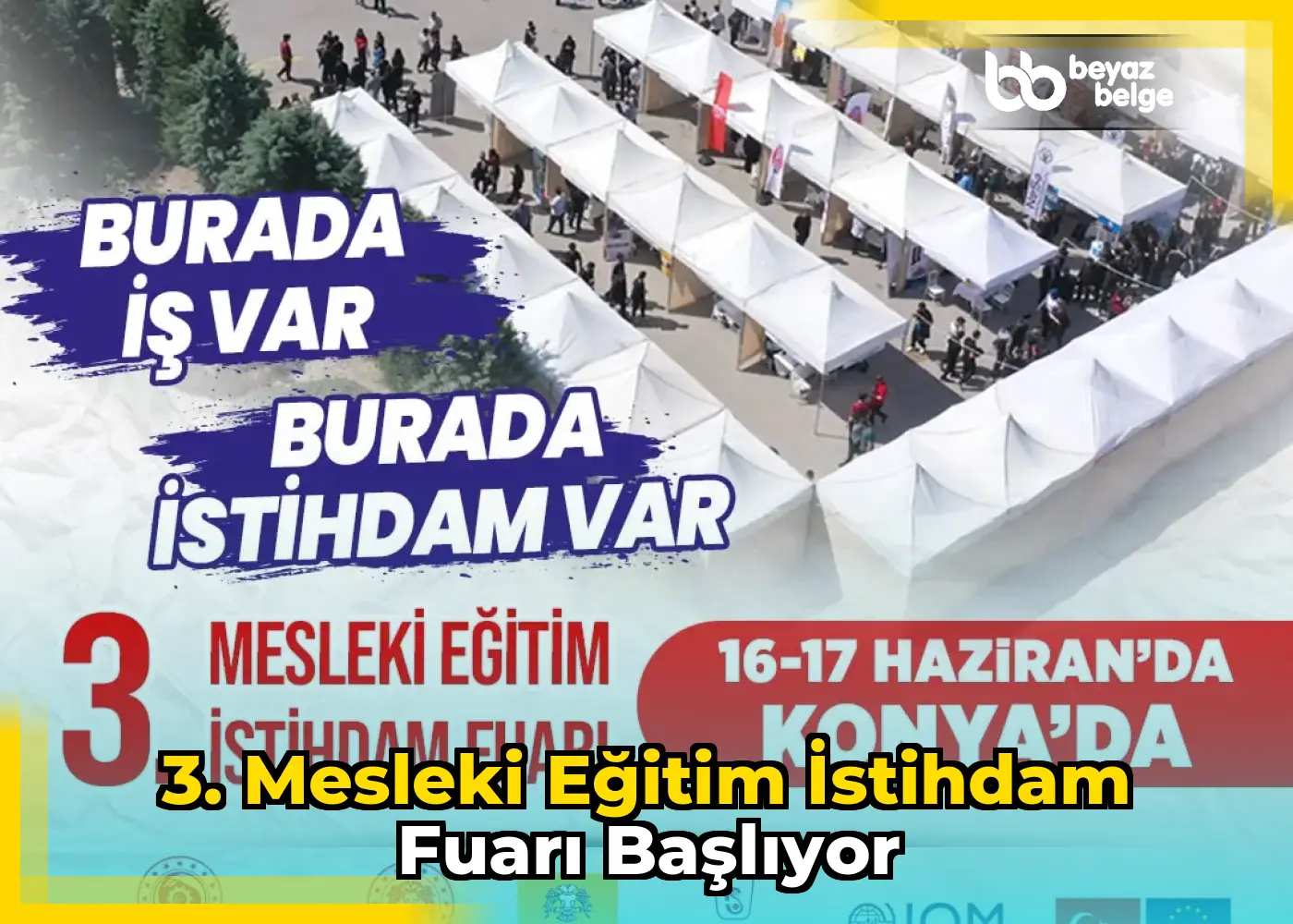 3. Mesleki Eğitim İstihdam Fuarı Başlıyor