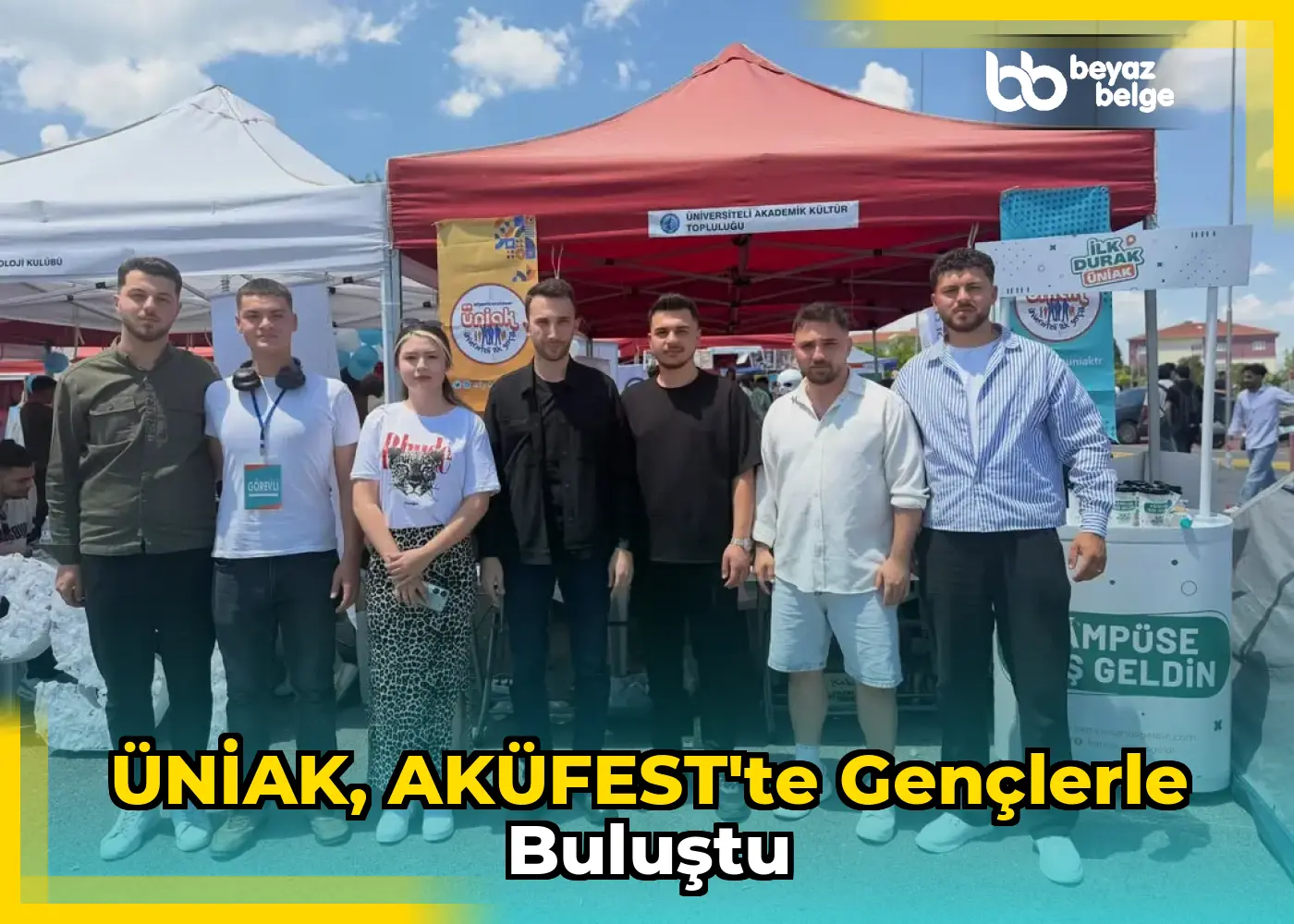 ÜNİAK, AKÜFEST'te gençlerle buluştu