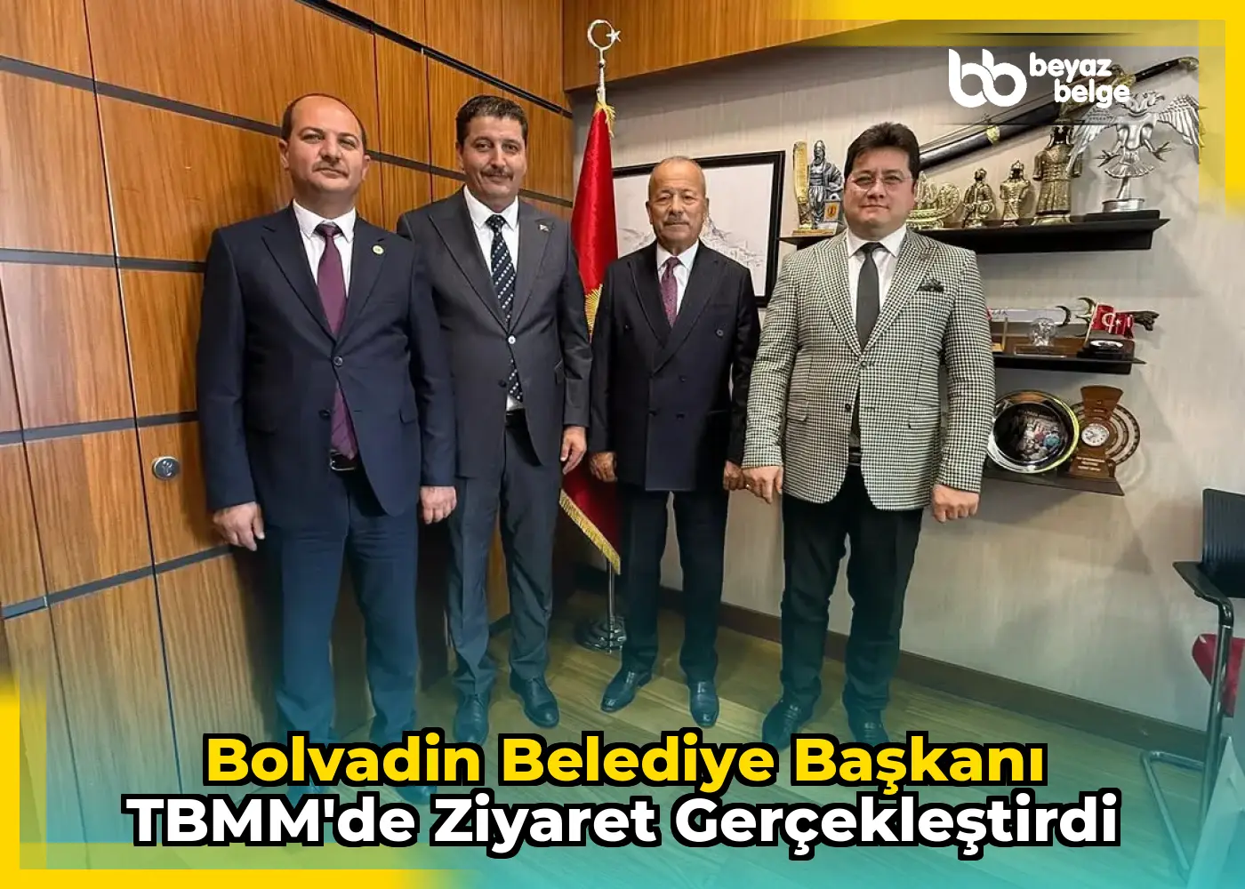 Bolvadin Belediye Başkanı TBMM'de ziyaret gerçekleştirdi