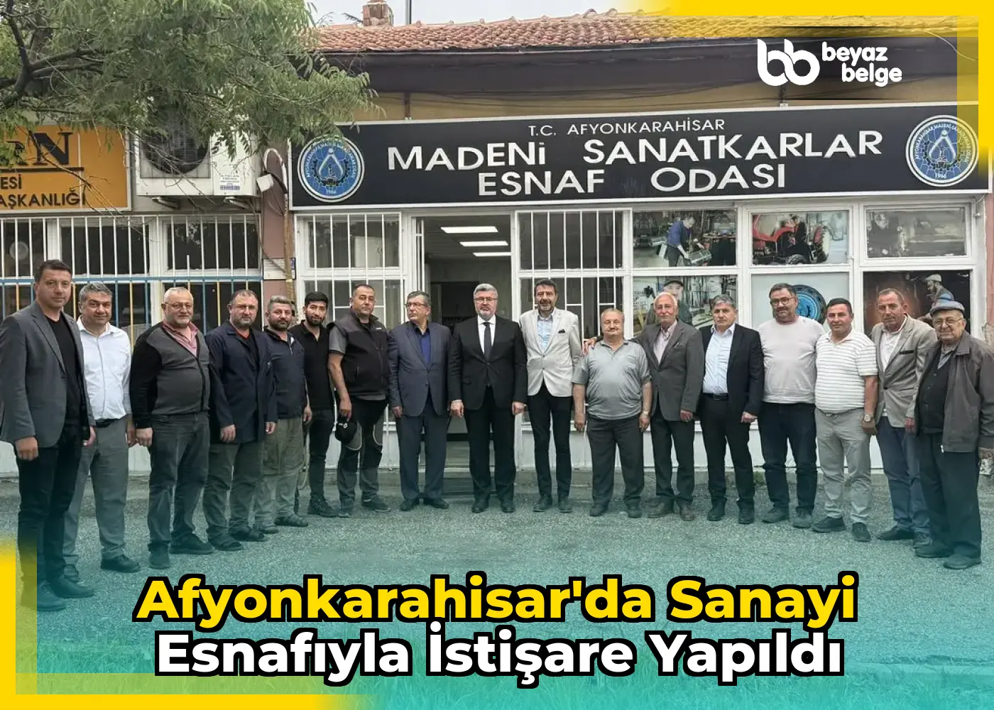Afyonkarahisar'da sanayi esnafıyla istişare yapıldı