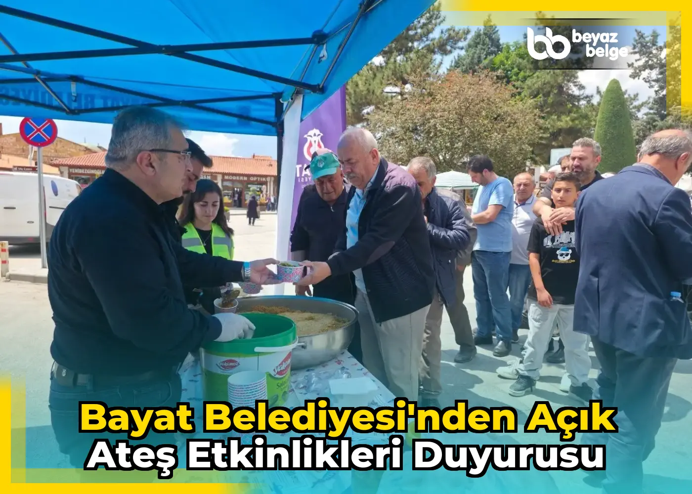 Bayat Belediyesi'nden Açık Ateş Etkinlikleri Duyurusu