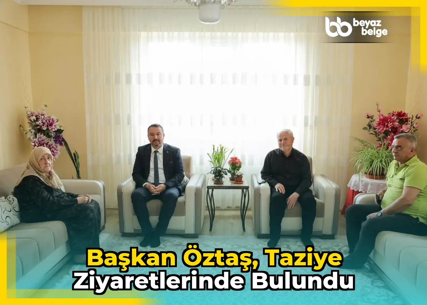 Başkan Öztaş, taziye ziyaretlerinde bulundu