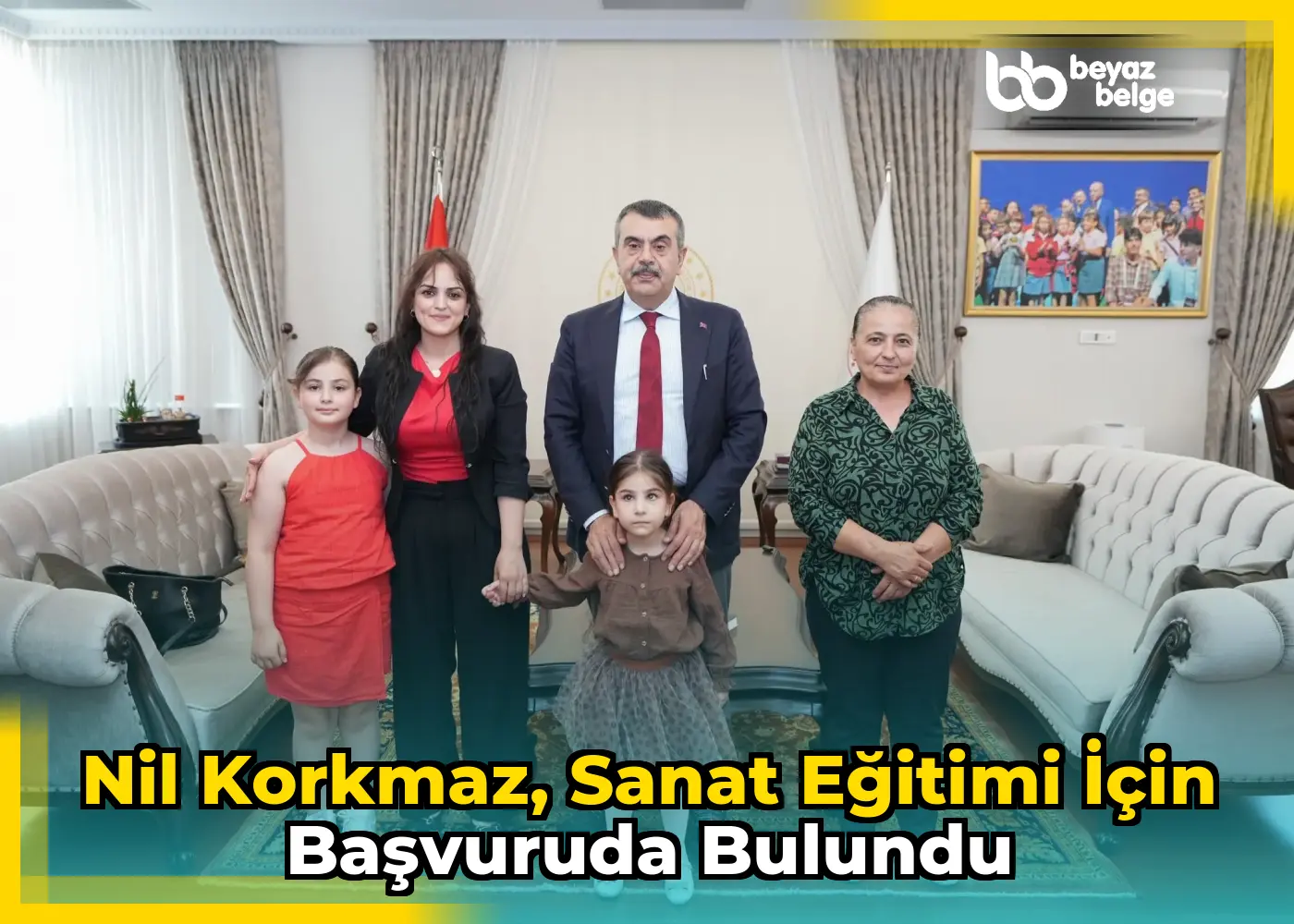 Nil Korkmaz, Sanat Eğitimi İçin Başvuruda Bulundu