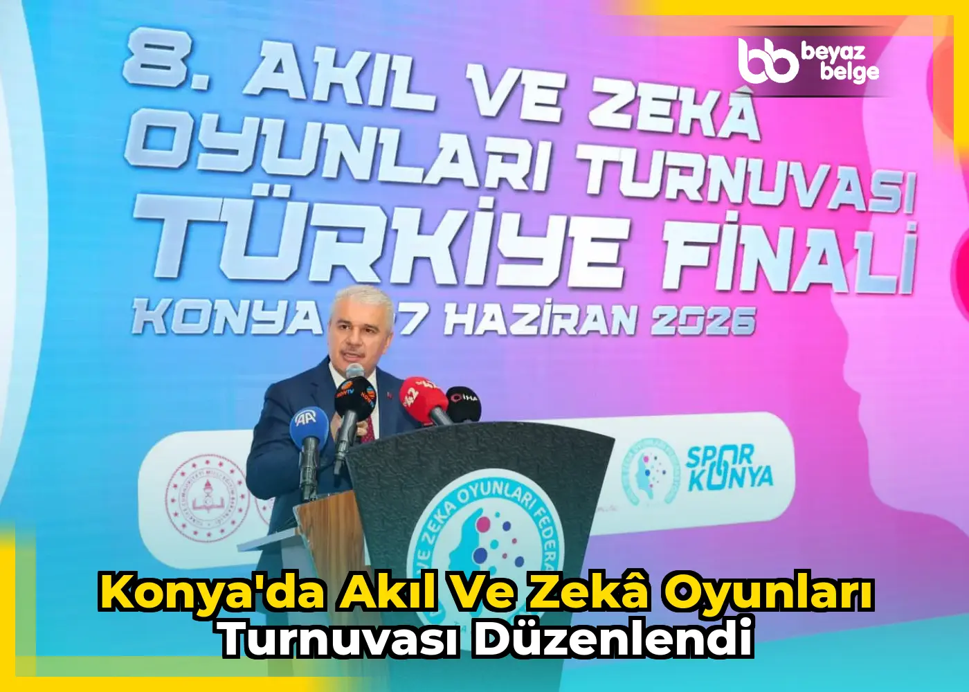 Konya'da Akıl ve Zekâ Oyunları Turnuvası düzenlendi