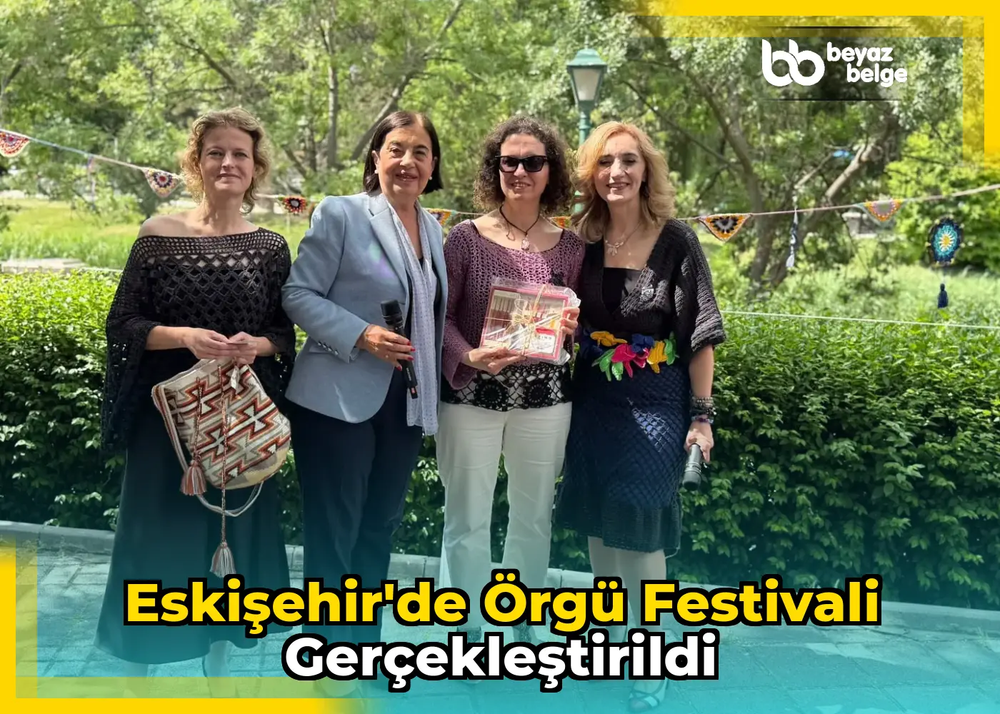 Eskişehir'de Örgü Festivali gerçekleştirildi