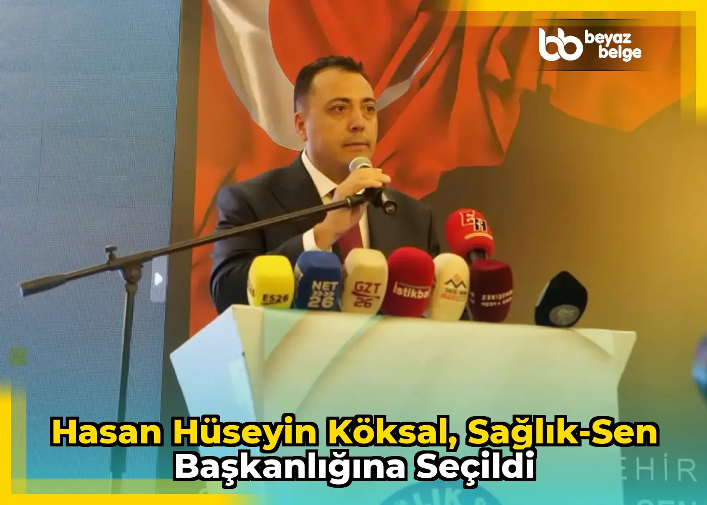 Hasan Hüseyin Köksal, Sağlık-Sen Başkanlığına Seçildi