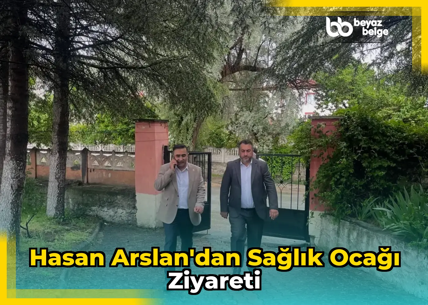 Hasan Arslan'dan Sağlık Ocağı Ziyareti