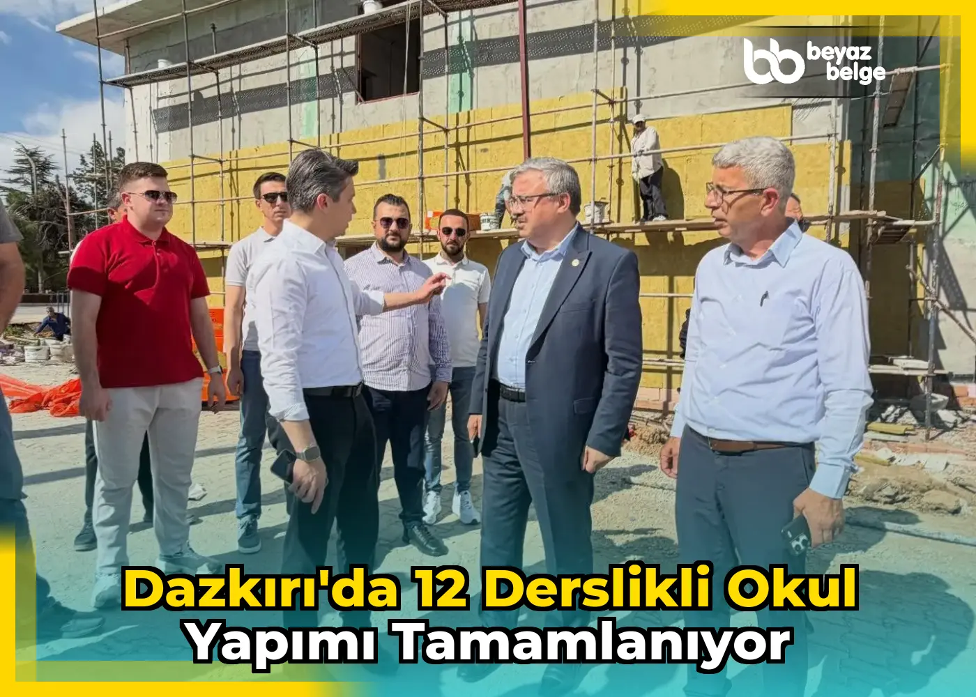 Dazkırı'da 12 Derslikli Okul Yapımı Tamamlanıyor