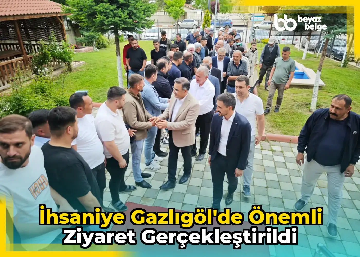 İhsaniye Gazlıgöl'de önemli ziyaret gerçekleştirildi