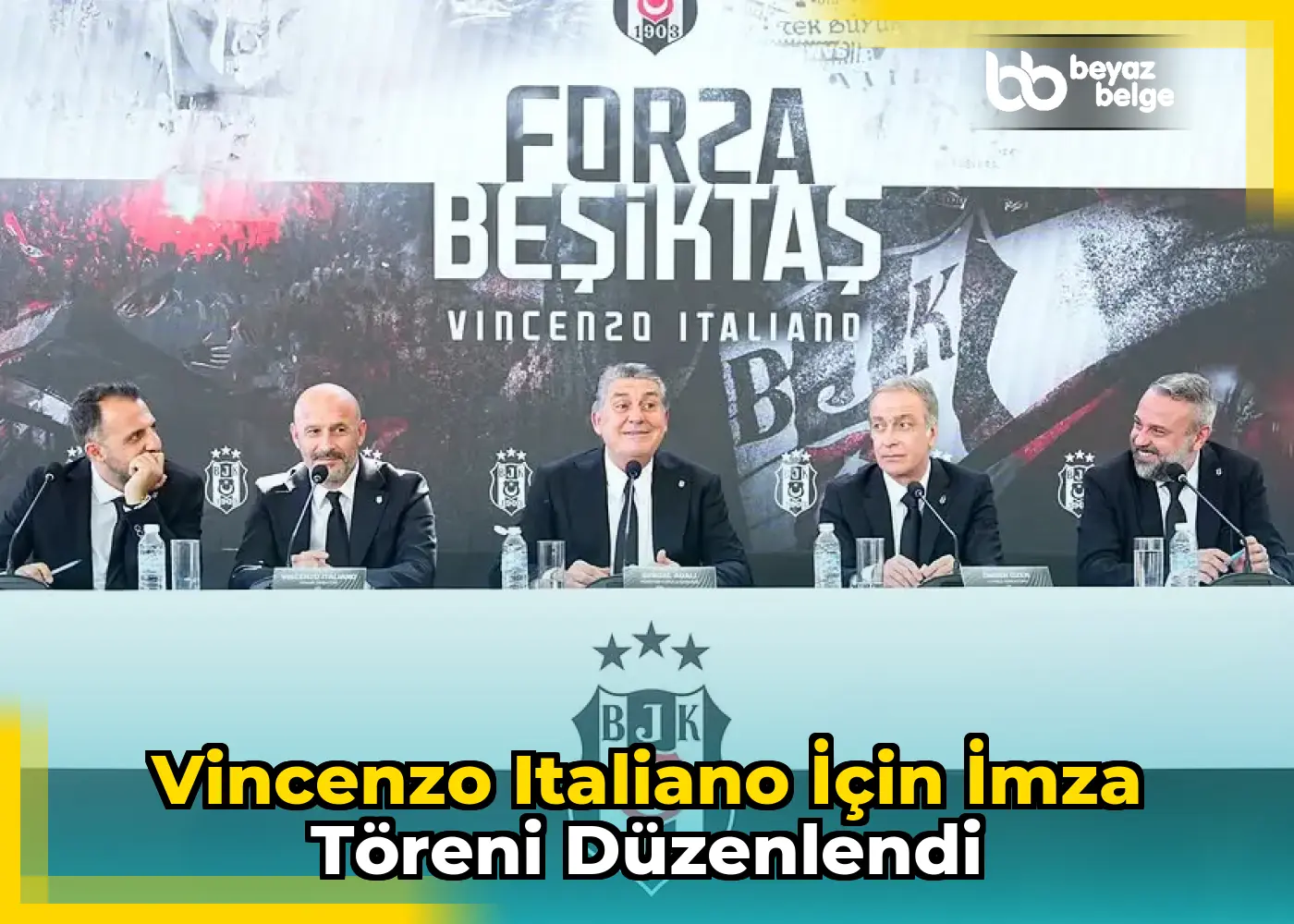Vincenzo Italiano için imza töreni düzenlendi
