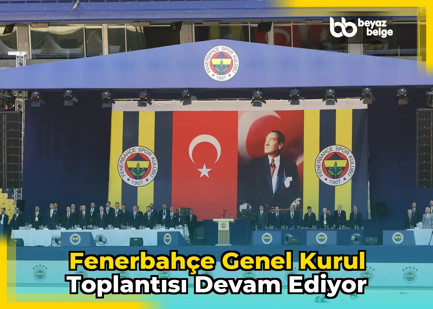 Fenerbahçe Genel Kurul Toplantısı Devam Ediyor