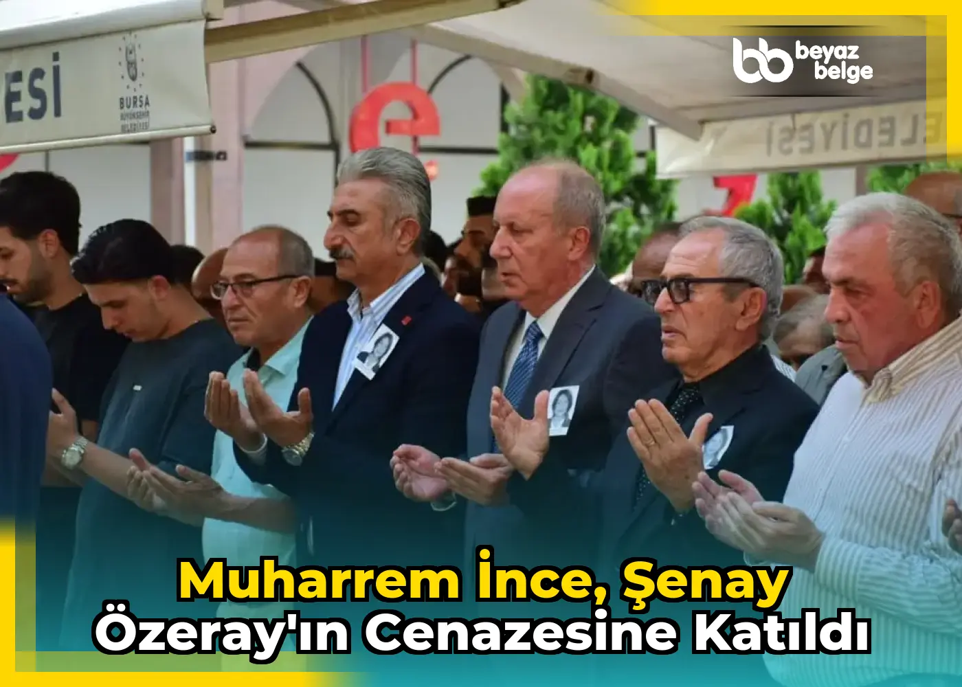 Muharrem İnce, Şenay Özeray'ın cenazesine katıldı