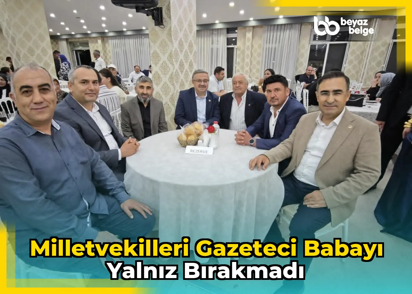 Milletvekilleri Gazeteci Babayı Yalnız Bırakmadı