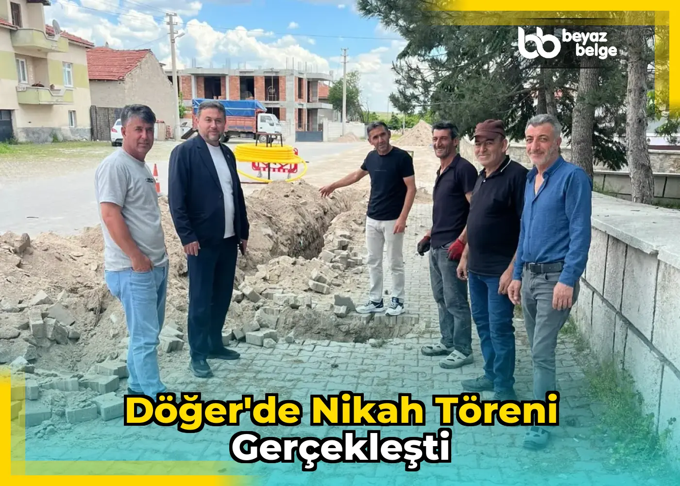 Döğer'de Nikah Töreni Gerçekleşti