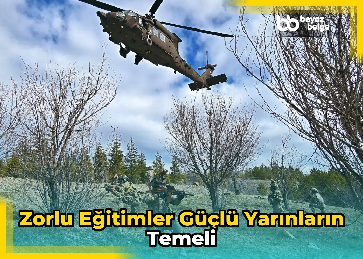 Zorlu eğitimler güçlü yarınların temeli