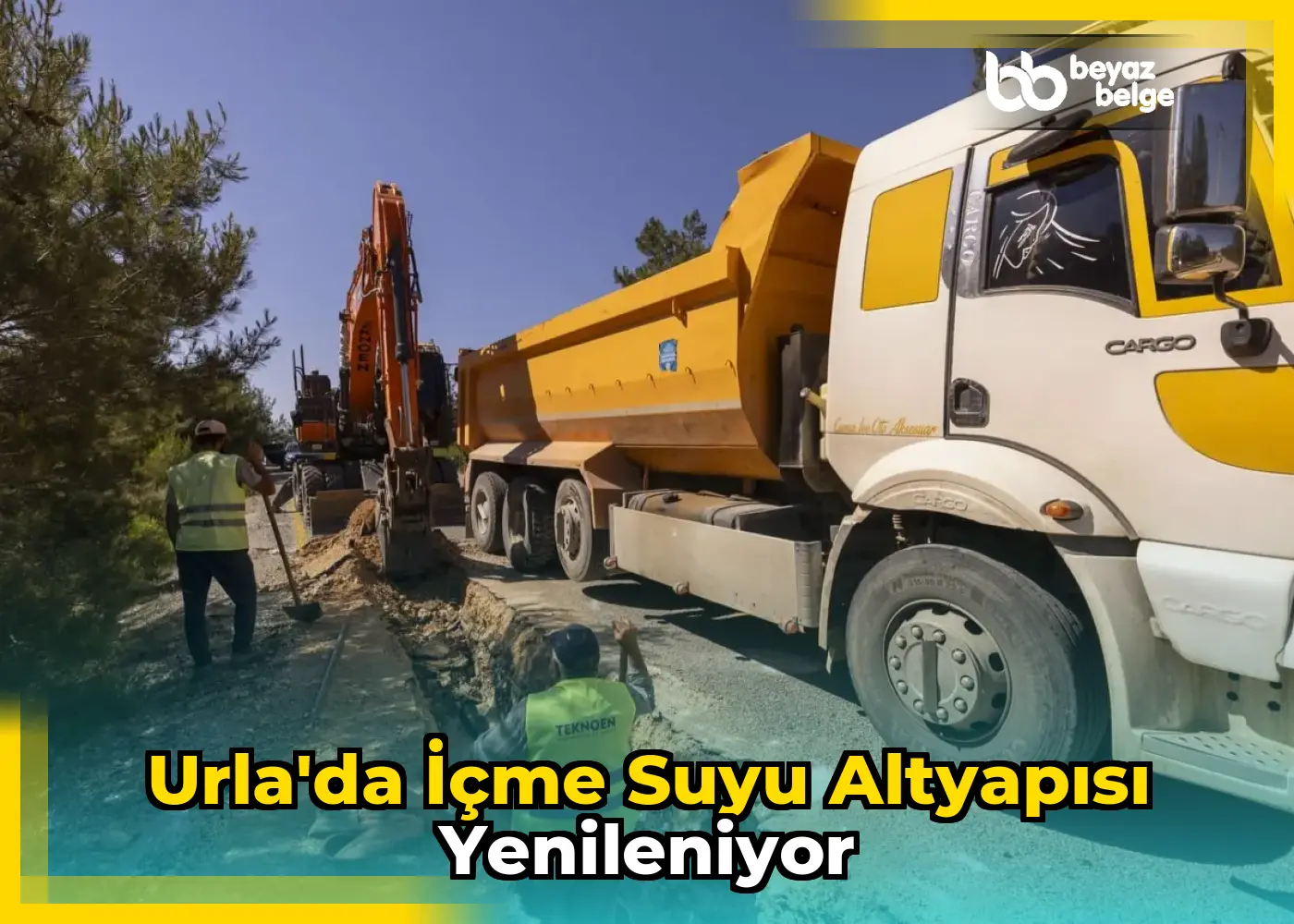 Urla'da içme suyu altyapısı yenileniyor