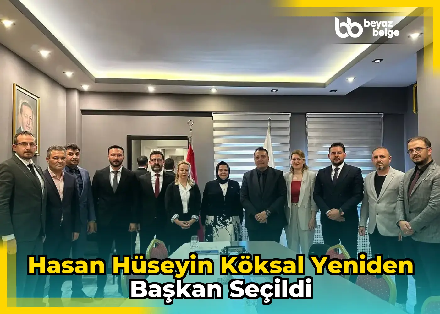 Hasan Hüseyin Köksal yeniden başkan seçildi