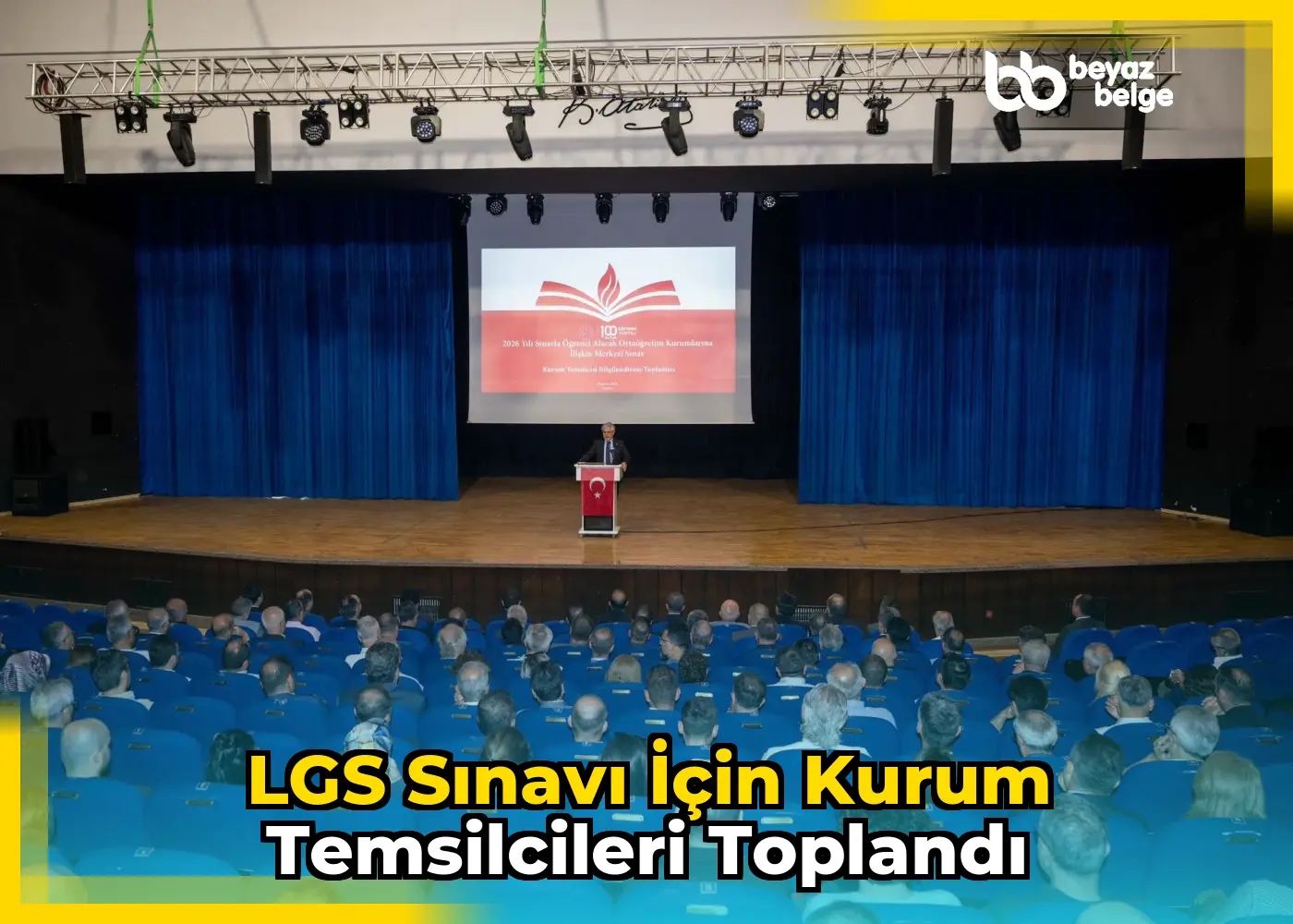 LGS Sınavı İçin Kurum Temsilcileri Toplandı