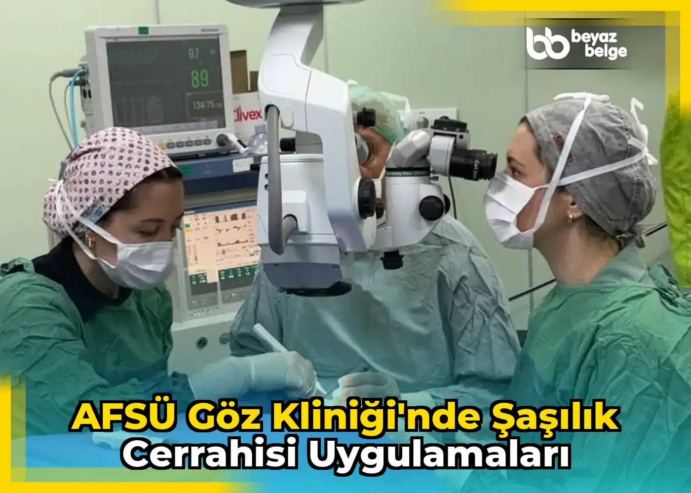 AFSÜ Göz Kliniği'nde Şaşılık Cerrahisi Uygulamaları