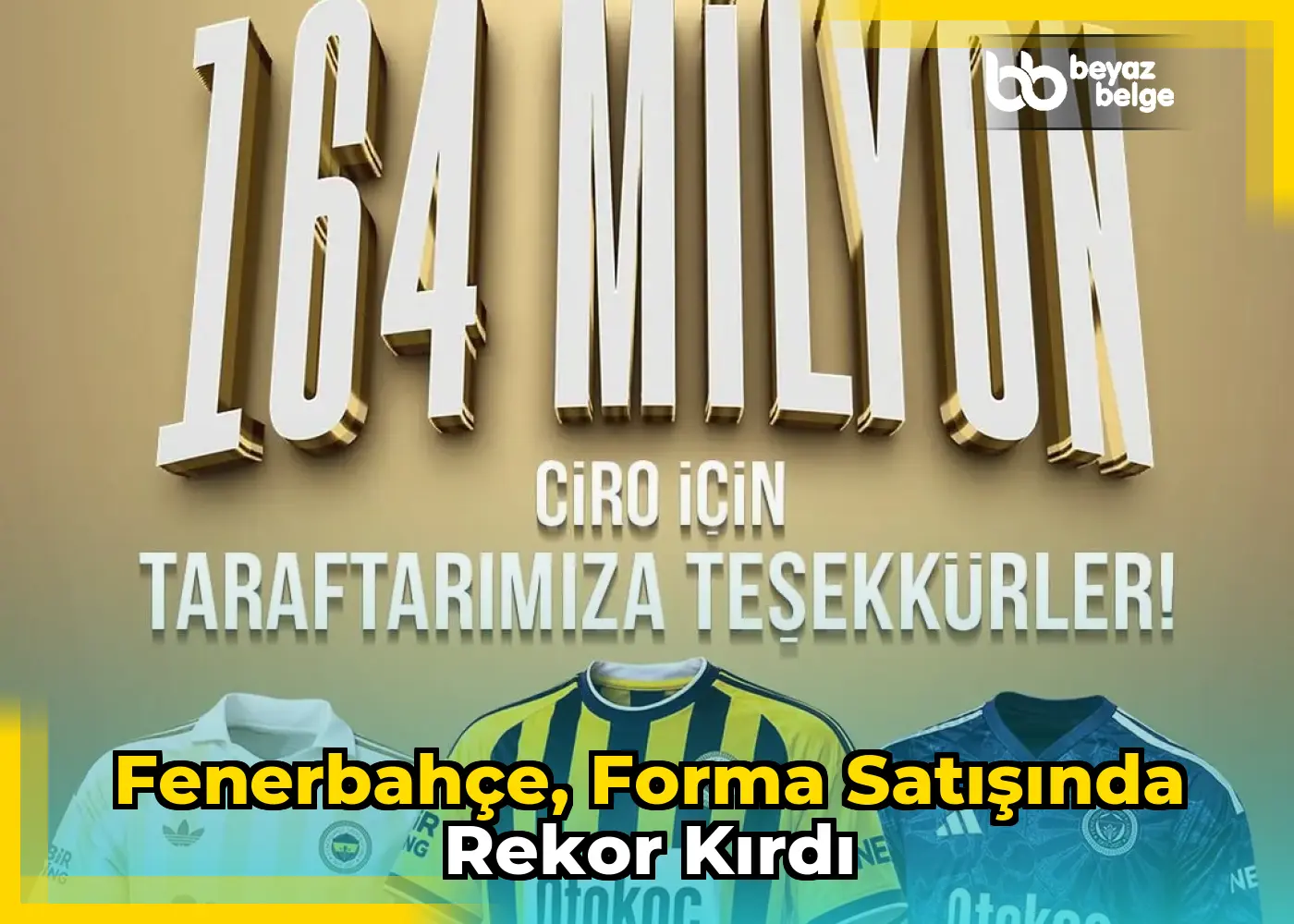 Fenerbahçe, forma satışında rekor kırdı
